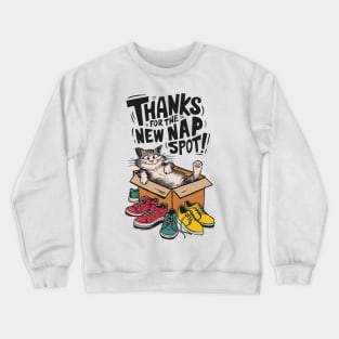 Cat in a box Crewneck Sweatshirt